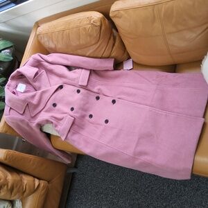 Avec Les Filles Pink Trench Coat